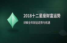 2018十二星座财富运势全解析：全年财运走势与机遇盘点