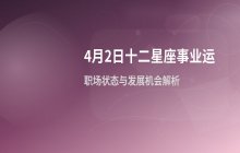 宋佳佳说星座：十二星座2025年4月2日事业运势与职场表现