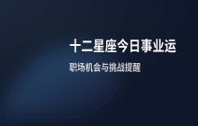 宋佳佳说星座：十二星座5月30日事业运势与职场运势解析